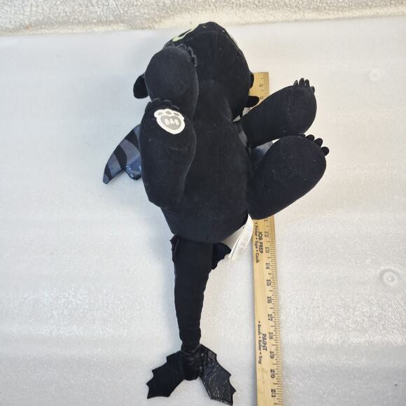 Build-A-Bear How to Train Your Dragon - Toothless - Plush 15” Black - Picture 4 of 9